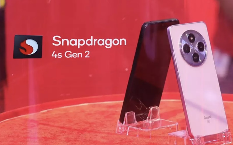 hiệu năng xiaomi redmi a4 5g ấn tượng snapdragon 4s gen 2