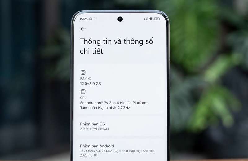 Chipset Snapdragon 7s Gen 4 4nm