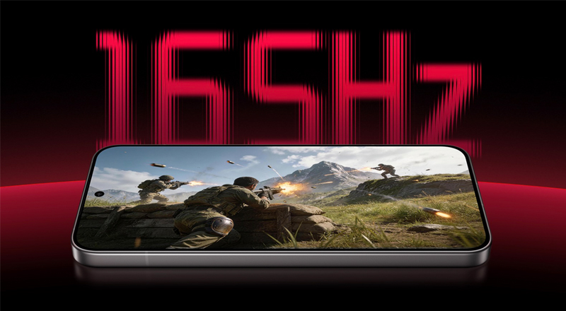 Màn hình AMOLED 6.83 inch với tần số quét 165 Hz