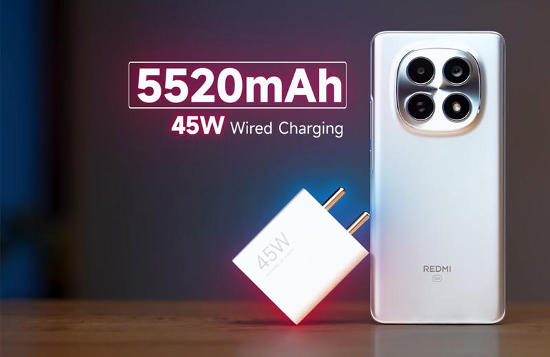 Pin dung lượng 5.520mAh, đáp ứng 7 - 8 giờ onscreen