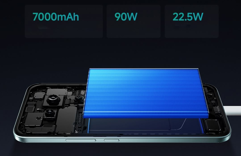 Pin nâng cấp lên 7000mAh