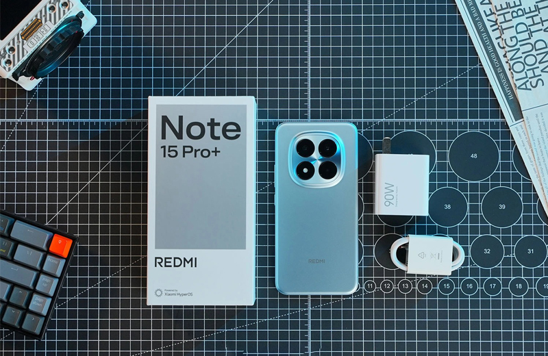 Xiaomi Redmi Note 15 Pro Plus 5G được giới thiệu vào 8/2025