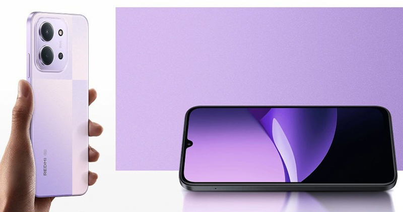 Xiaomi Redmi 15C 5G sở hữu thiết kế hiện đại, màu sắc ấn tượng