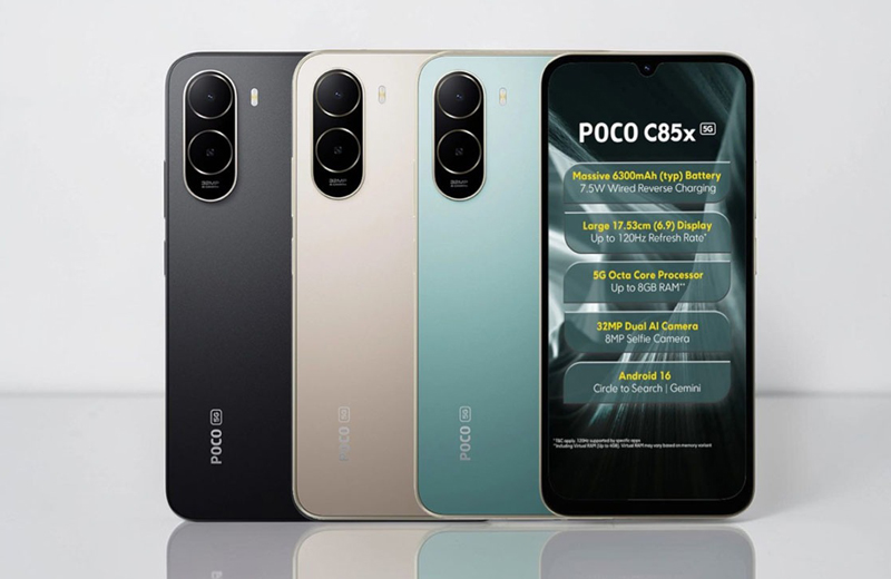 Xiaomi POCO C85x 5G ra mắt khi nào?