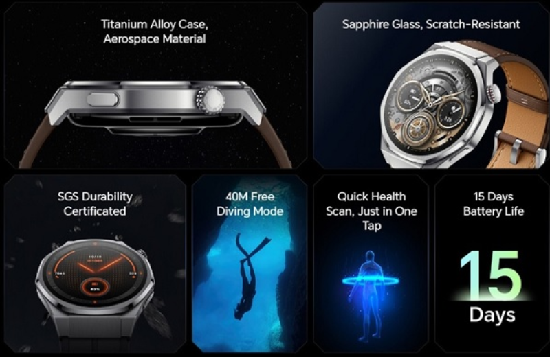 HONOR Watch 5 Ultra chính là hệ điều hành tùy chỉnh 