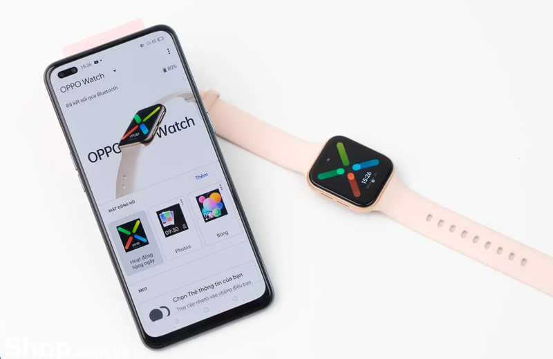 đồng hồ OPPO có khả năng kết nối Bluetooth 5.0, Wi-Fi