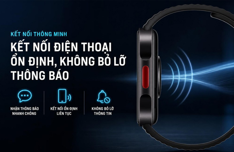 Kết nối điện thoại, nhận thông báo nhanh