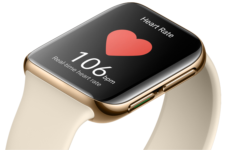 OPPO Watch tích hợp nhiều cảm biến tiên tiến