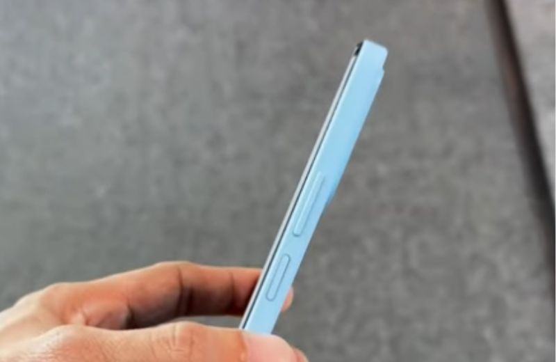 honor x5b plus có thiết kế nút nguồn ở cạnh bên