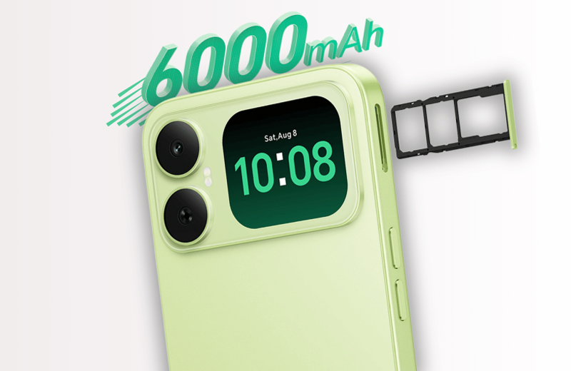 Pin dung lượng lên tới 6.000 mAh