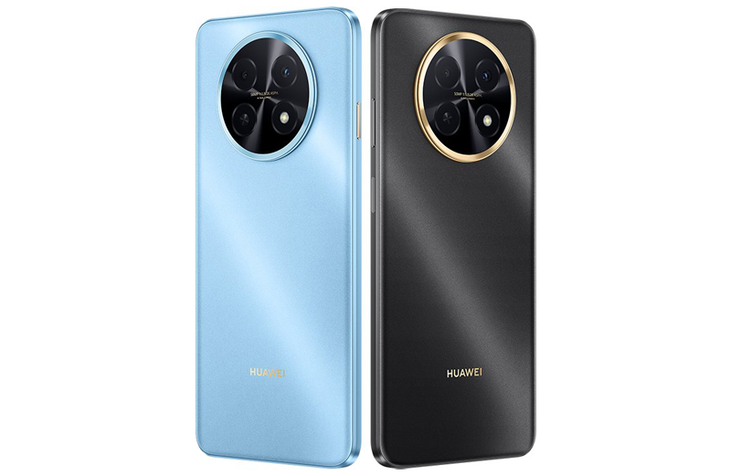 Huawei Nova 14i có hai tùy chọn màu sắc: xanh và đen