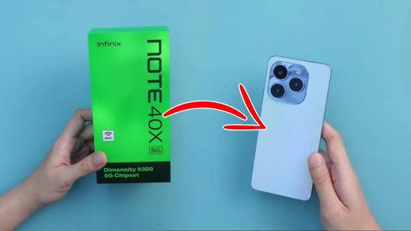 đánh giá infinix note 40x 5g máy