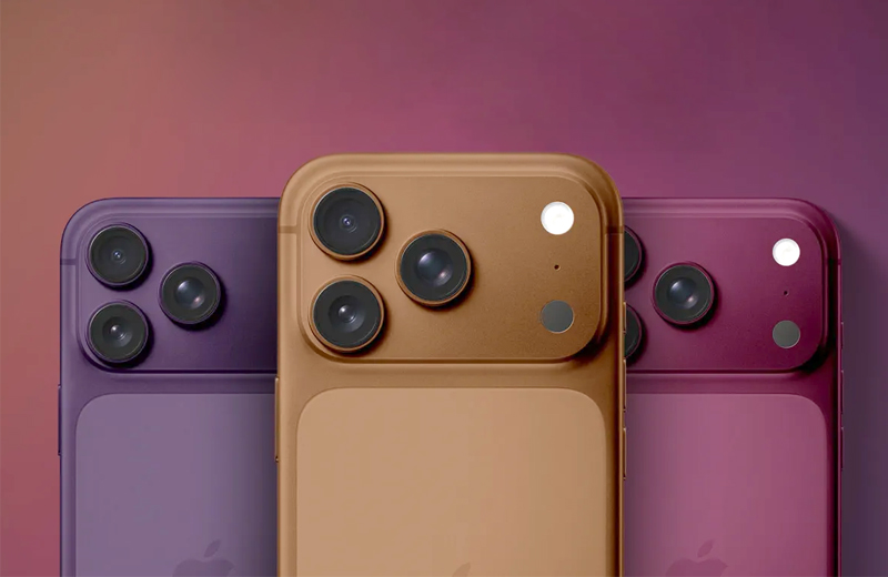 iPhone 18 Pro có 3 màu: nâu cà phê, tím đậm và đỏ rượu