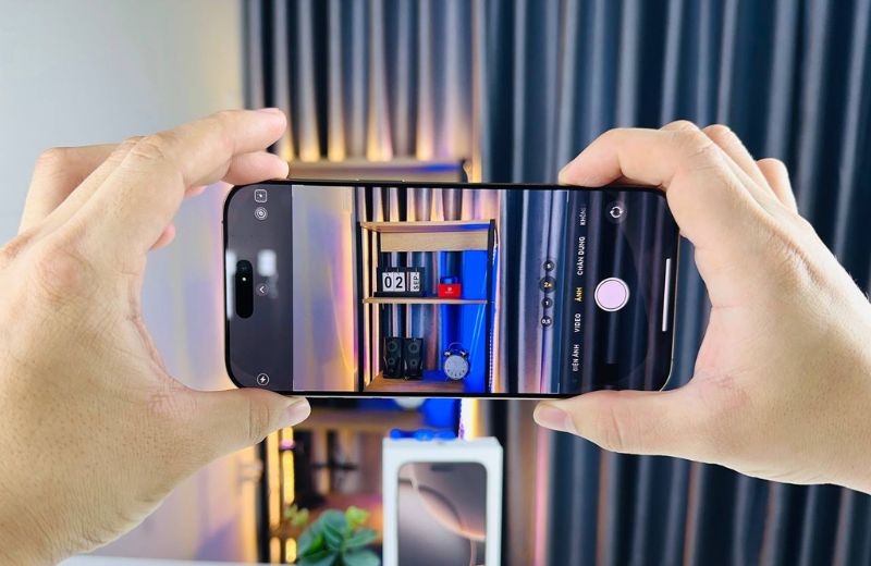 camera chính của 16 pro max 48mp