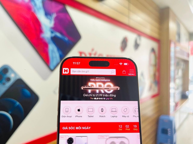 đánh giá iphone 16 pro max mỹ camera trước