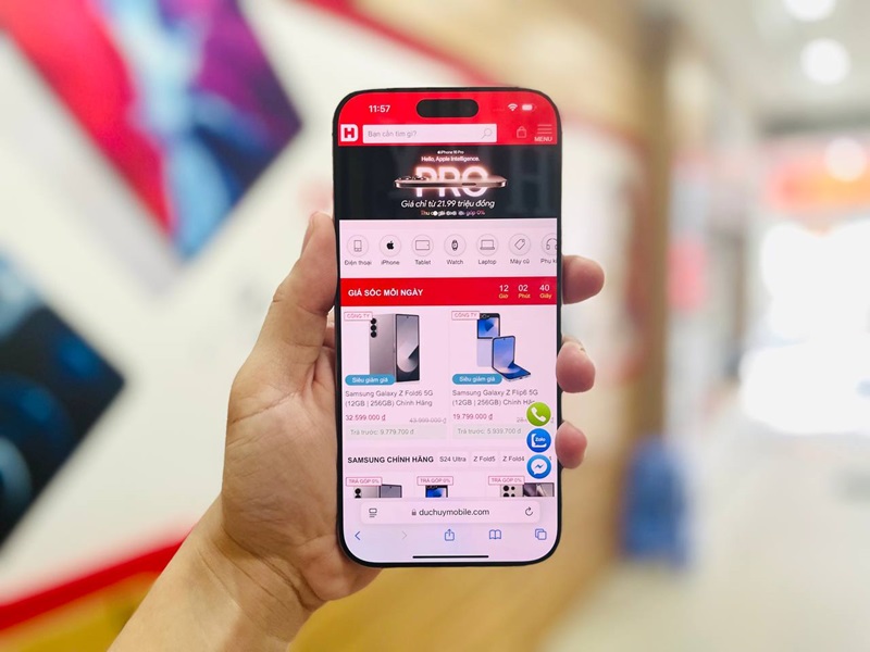 đánh giá iphone 16 pro max mỹ màn hình