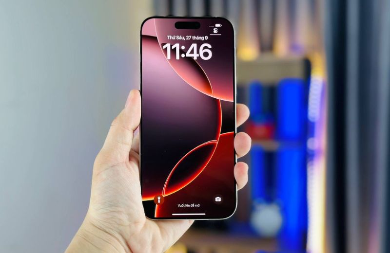 iphone 16 pro max hiệu năng mạnh với chip A18 pro