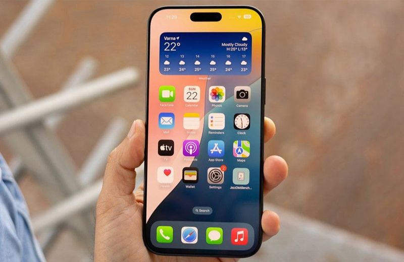 iPhone 17 Pro sở hữu màn hình OLED Super Retina XDR 6,3 inch 120Hz 