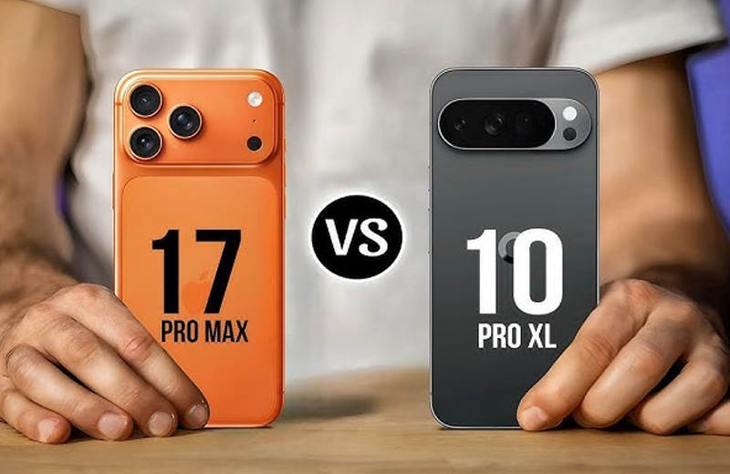 So sánh iPhone 17 Pro Max vs Google Pixel 10 Pro XL