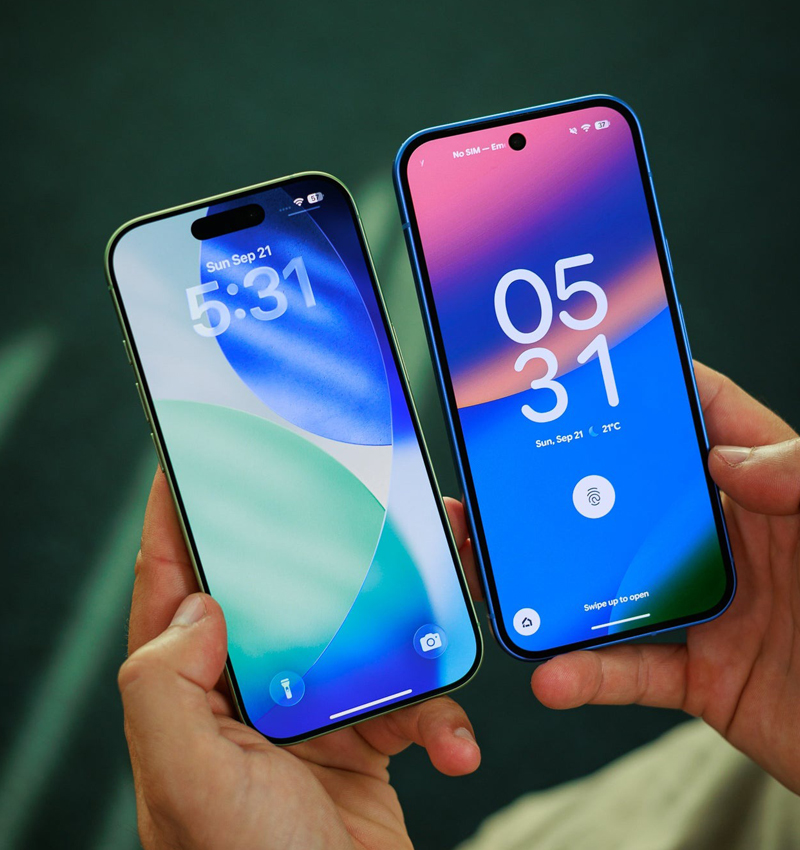 iPhone 17 và Pixel 10 đều có màn hình OLED 6.3 inch