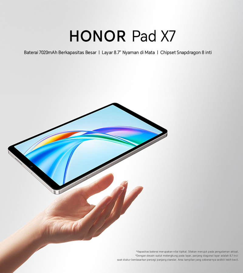 Honor Pad X7 Wifi ra mắt