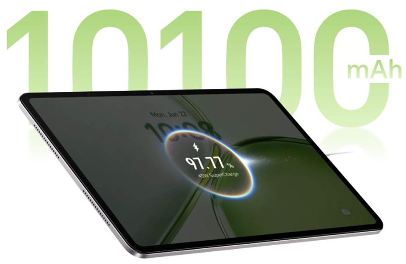 Dung lượng pin 10.100 mAh, đáp ứng tối đa 16 giờ phát video