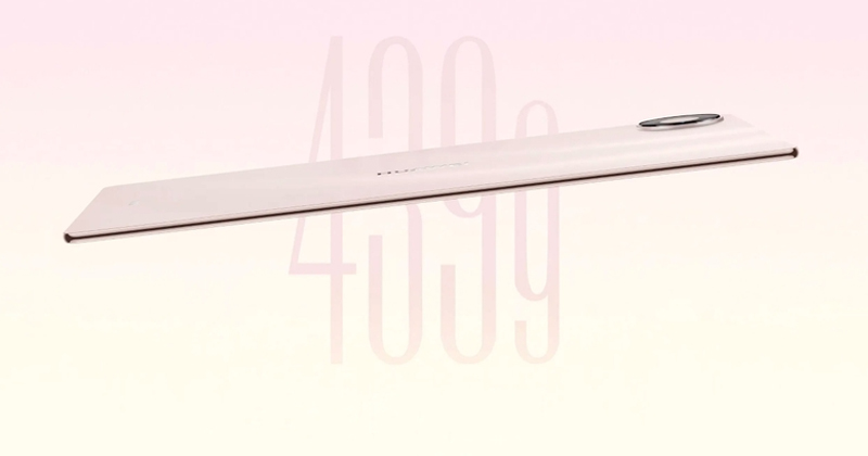 Thiết kế vỏ kim loại nguyên khối với độ mỏng 4,7mm 
