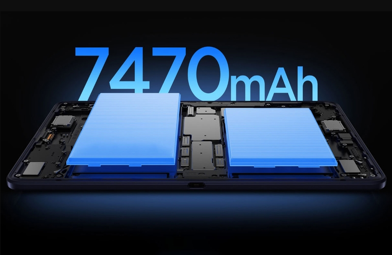 Pin 7.470 mAh, sạc nhanh 68 W