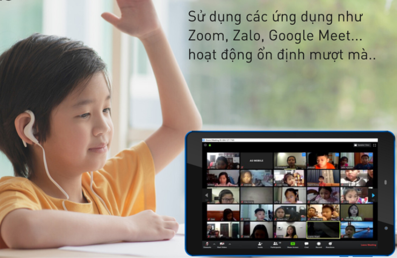 Masstel Tab 8A hỗ trợ học tập hiệu quả cho trẻ