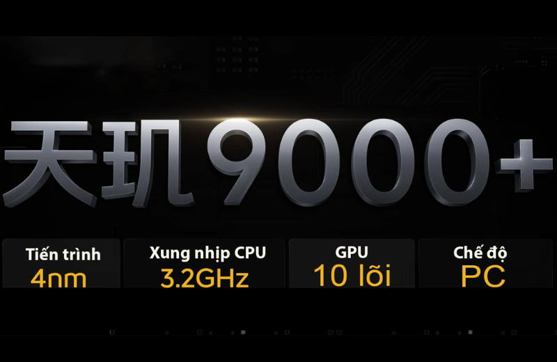 iQOO Pad 5 trang bị chip Dimensity 9300+