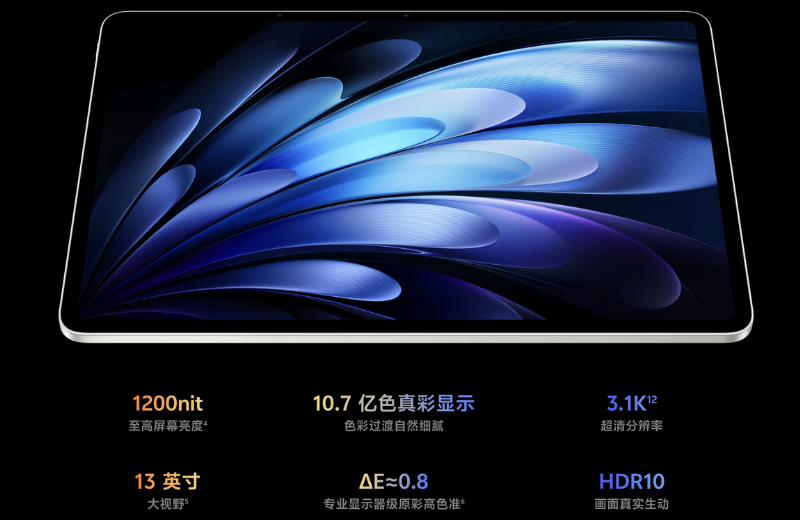 vivo pad 5 pro màn hình 13 inch 3.1K 