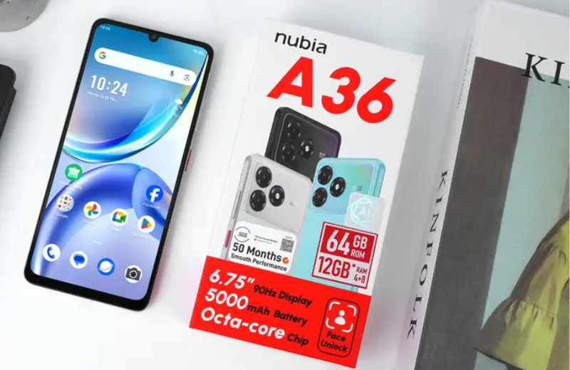 giá bán nubia a36 cực tốt