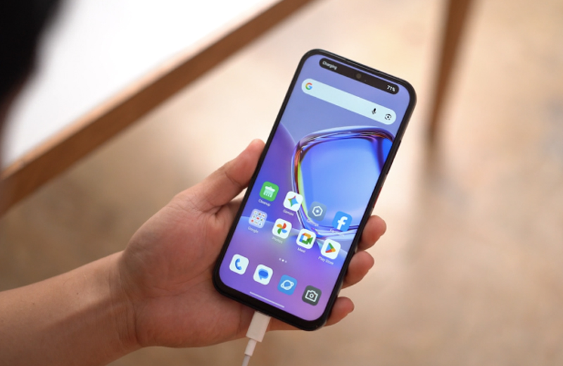 viên pin 5000mAh, sạc nhanh 22.5W