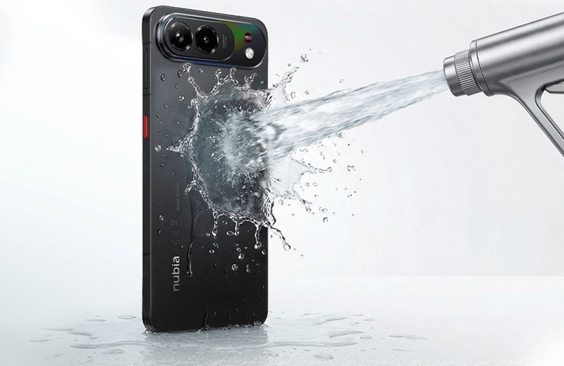 Nubia Air Pro đạt chuẩn kháng nước và bụi cao cấp IP69K