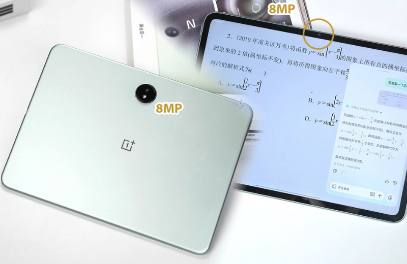 camera OnePlus Pad 3 có khả năng quay video 4k 