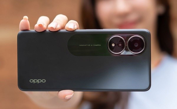 camera 2 ông kính trên oppo a58