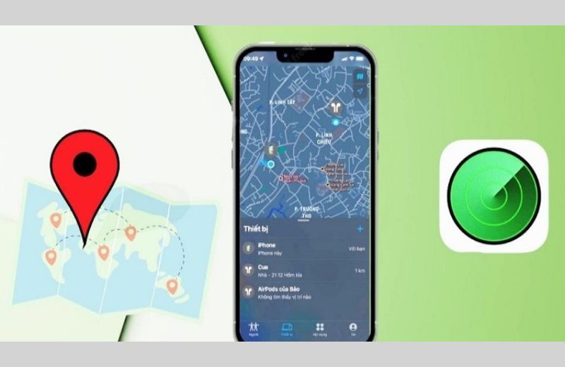 định vị điện thoại oppo 