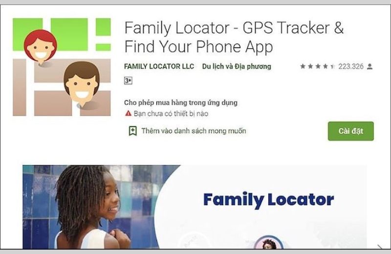 ứng dụng family locator