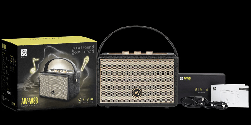 Alpha Works W88 là dòng loa Bluetooth không dây mới nhất