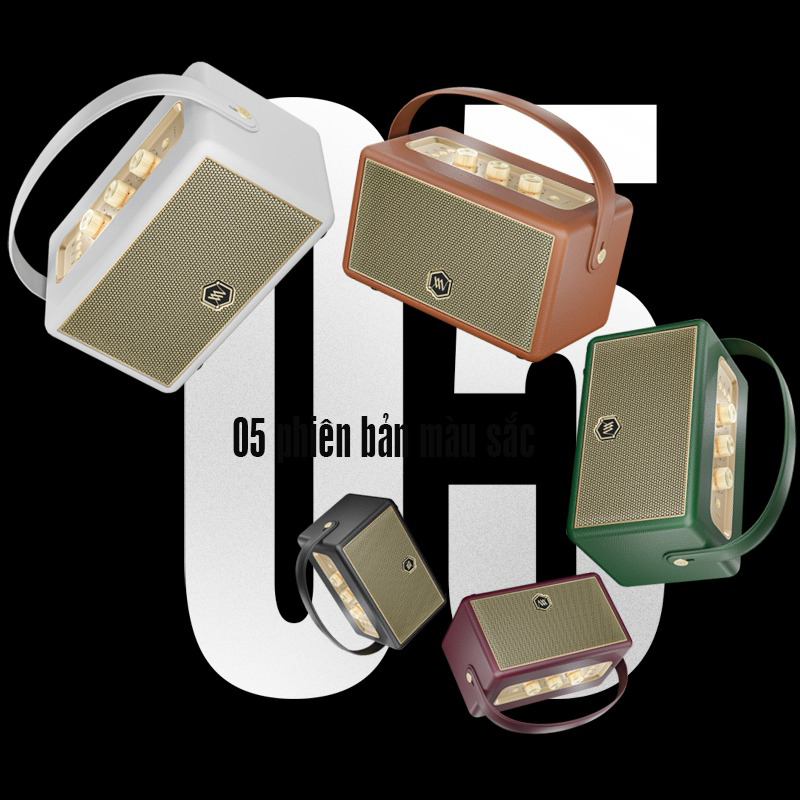 Loa AW - W88 với 5 phiên bản màu sắc