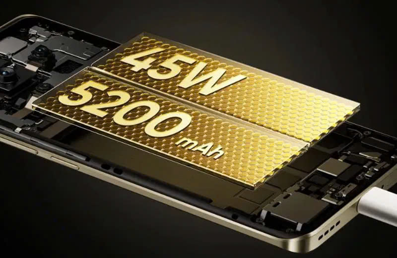 realme 14 pro lite có pin đạt 5000 mAh