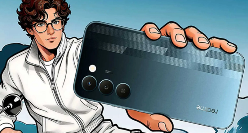 camera chính 13MP tích hợp AI ở mặt sau