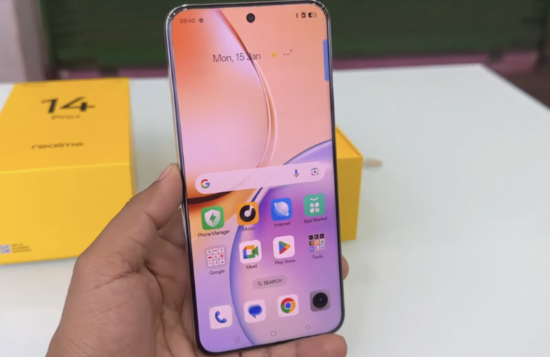 realme 14 Pro Plus 5G màn hình lớn 6.83 inches