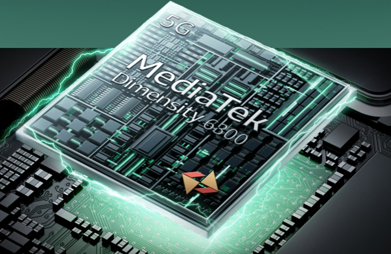 P3 Lite 5G sử dụng sức mạnh từ chip Dimensity 6300