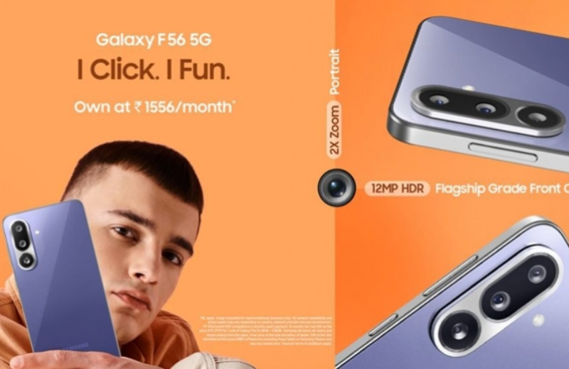 Galaxy F56 5G có hệ thống 3 camera 50MP