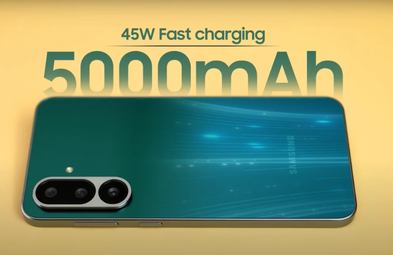 Galaxy F56 5G sở hữu viên pin 5,000 mAh