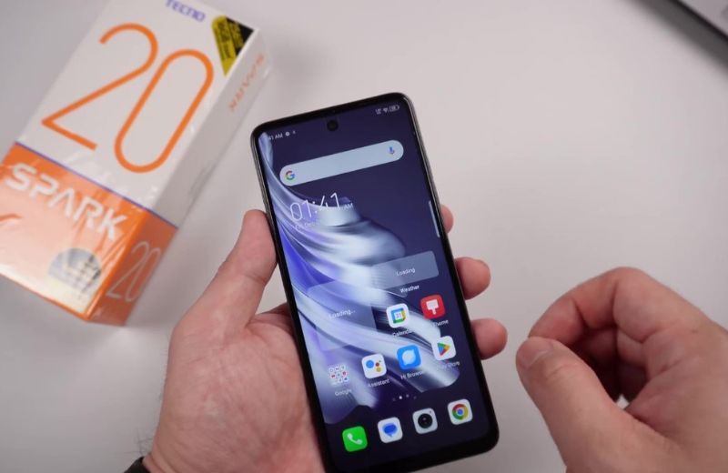 đánh giá màn hình tecno spark 20 