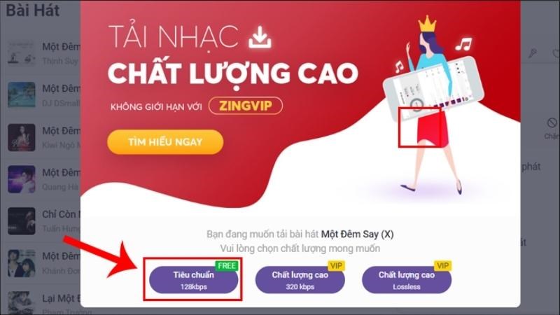 chất lượng tải nhạc miễn phí về điện thoại