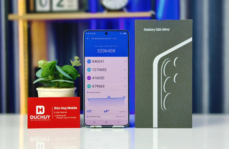 Galaxy S26 Ultra trang bị chip Snapdragon 8 Elite Gen 5