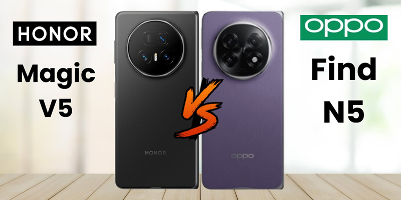 Nên mua HONOR Magic V5 hay OPPO Find N5?